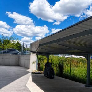 Marquesina parking Benidorm comunidad propietarios